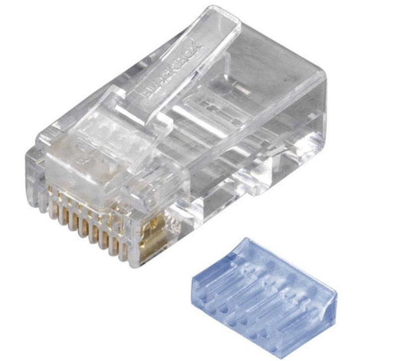 Black Box FMTP6-R2-250PAK Wire Connector RJ-45 Transparent