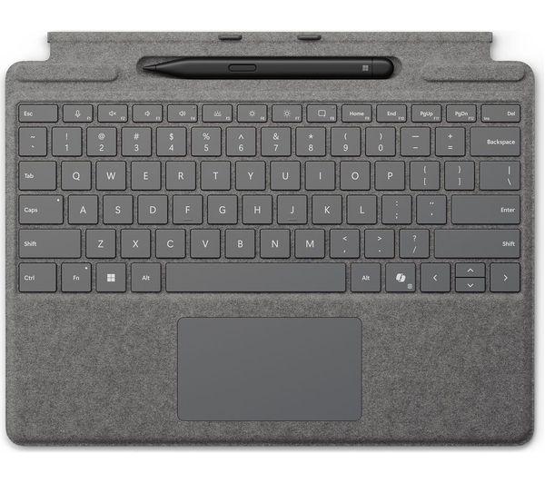 Microsoft Surface Pro Keyboard Bw/SlimPen SC EngBrit UK Platinum