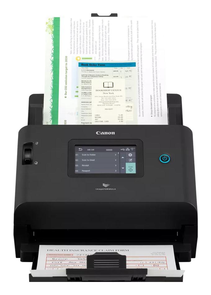 Canon imageFORMULA DR-S350NW ADF + Manual Feed Scanner A3 Black