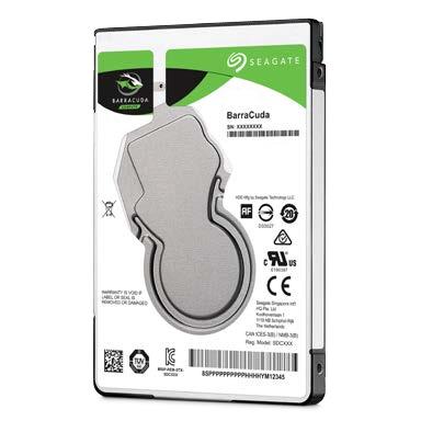 Seagate Barracuda 2.5" internal hard drive 500 GB 5400 RPM 128 MB