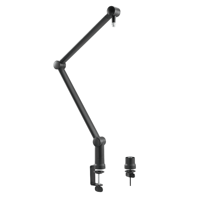 LogiLink Professional Microphone Boom Arm Stand. black