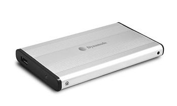 Dynamode 2.5" External SATA Hard Disk Enclosure Silver 2.5" USB powere