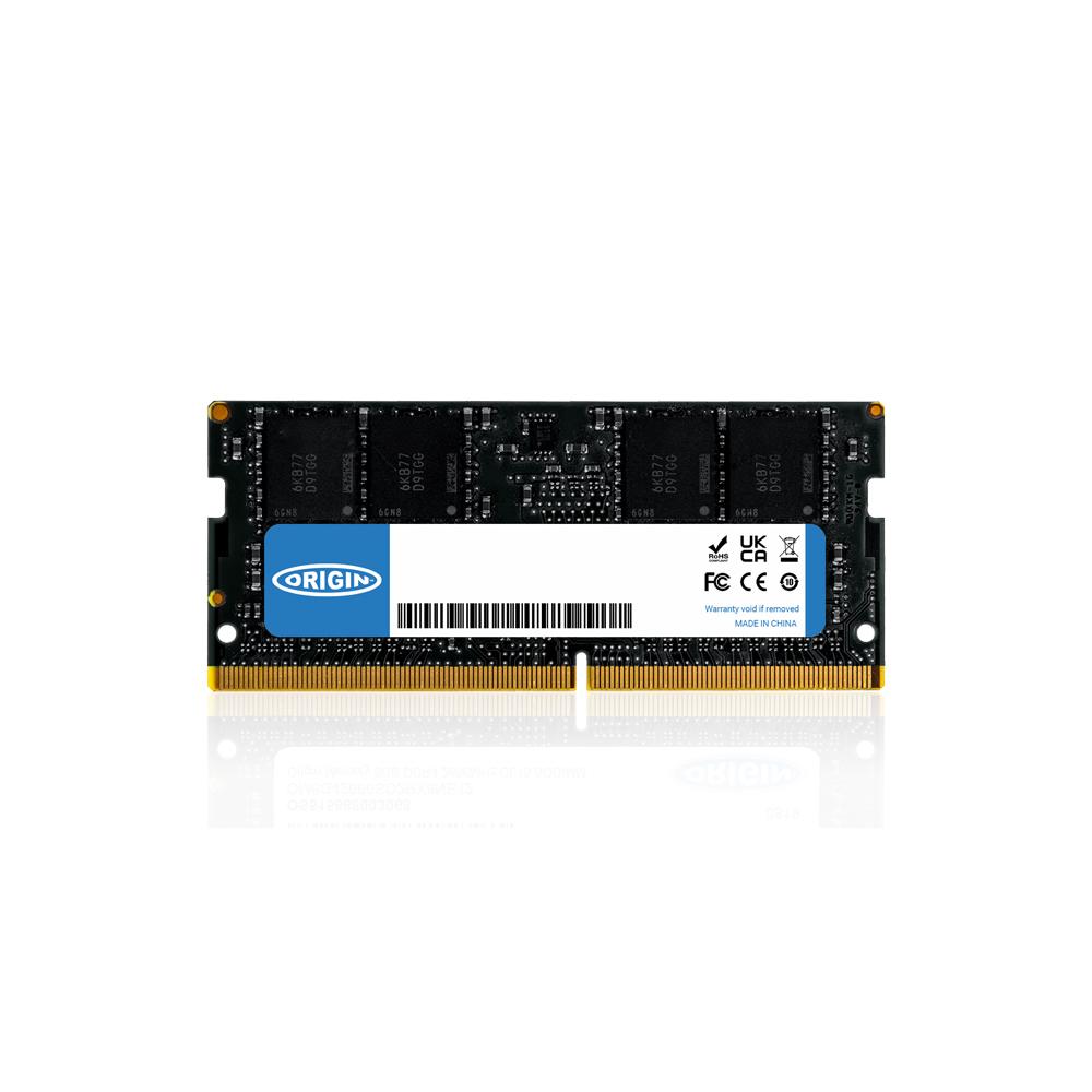 Origin Storage 8GB DDR4 3200MHz SODIMM 1RX8 Non-ECC 1.2V memory module