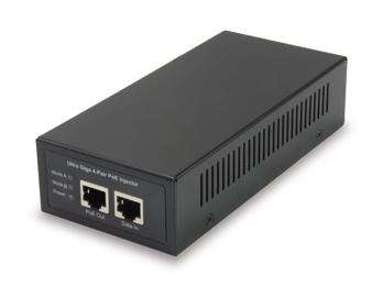 LevelOne Gigabit PoE Injector. 802.3af/at/bt. 90W