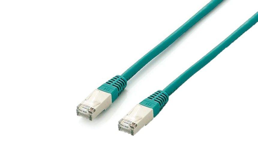 Equip Cat.6A Platinum S/FTP Patch Cable. 10m. Green