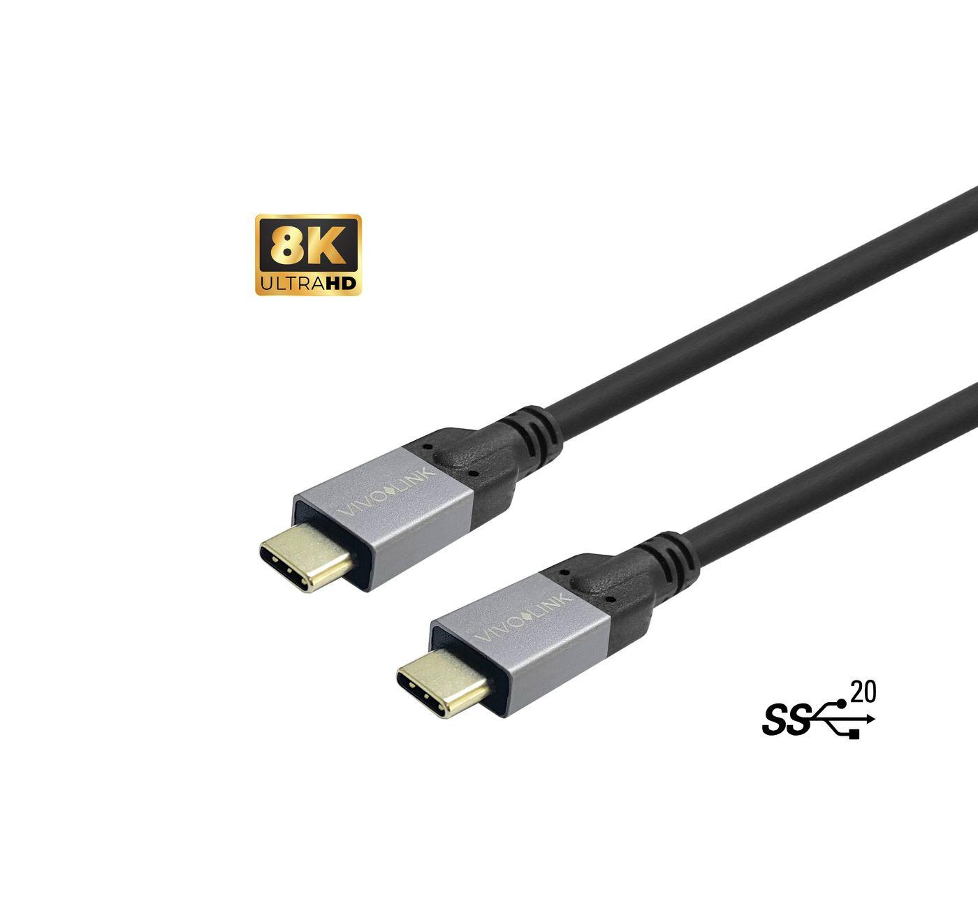 Vivolink PROUSBCMM4 USB cable USB 3.2 Gen 2 (3.1 Gen 2) 4 m USB C Blac