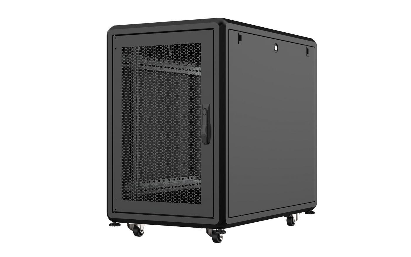 Lanview RSL16U61BL rack cabinet 16U Black