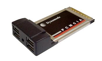 Dynamode CardBus -> USB 2.0 Controller Adapter interface cards/adap