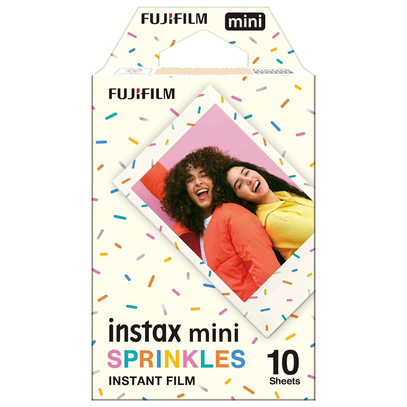 Fujifilm Instax Mini Instant Photo Film - Sprinkles - Pack of 10