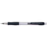 Pilot Super Grip Mechanical Pencil HB 0.5mm Lead Black/Transparent Barrel (Pack 12)