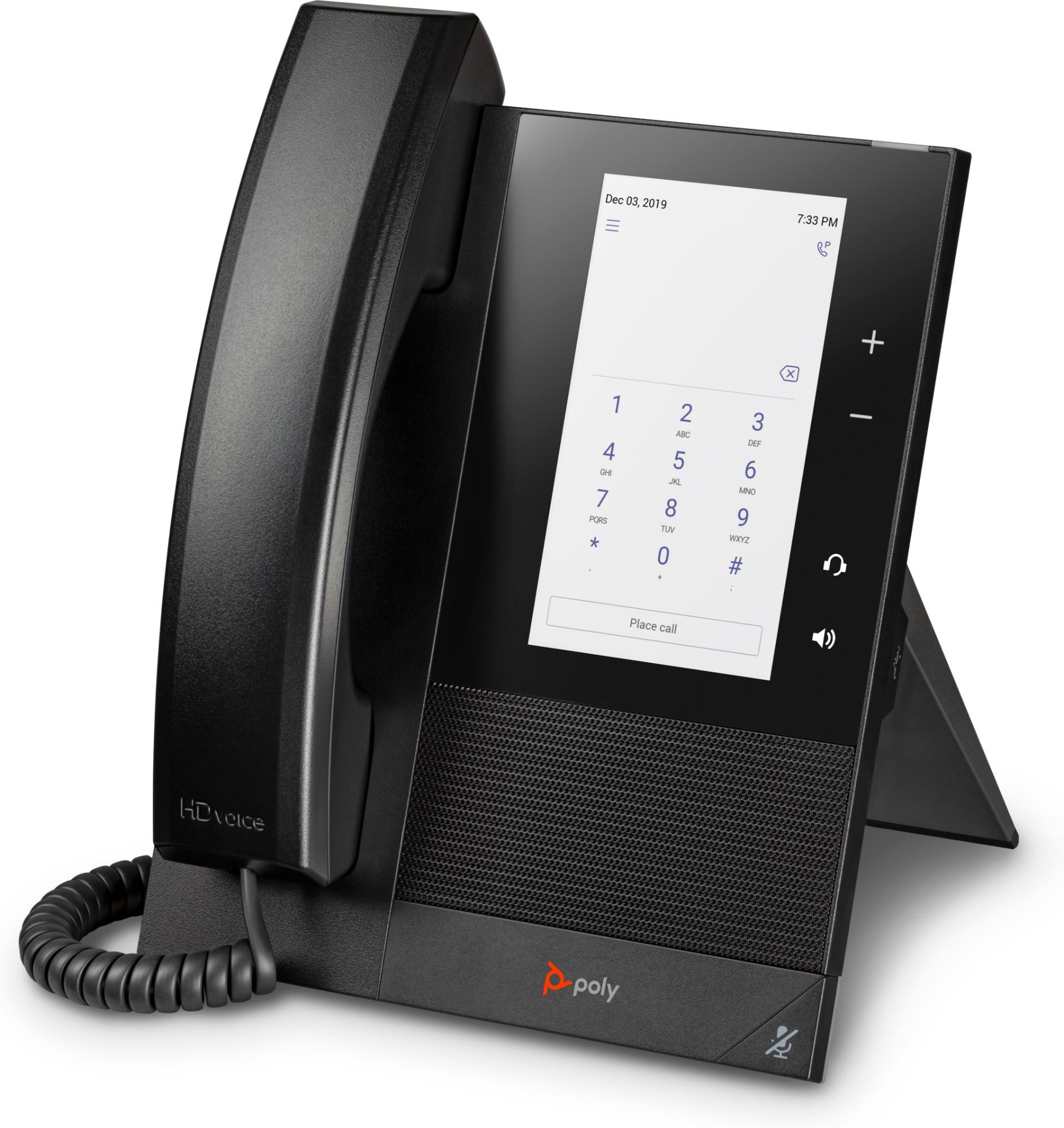 POLY CCX 400 Business Media Phone For Microsoft Teams And PoE-enabled