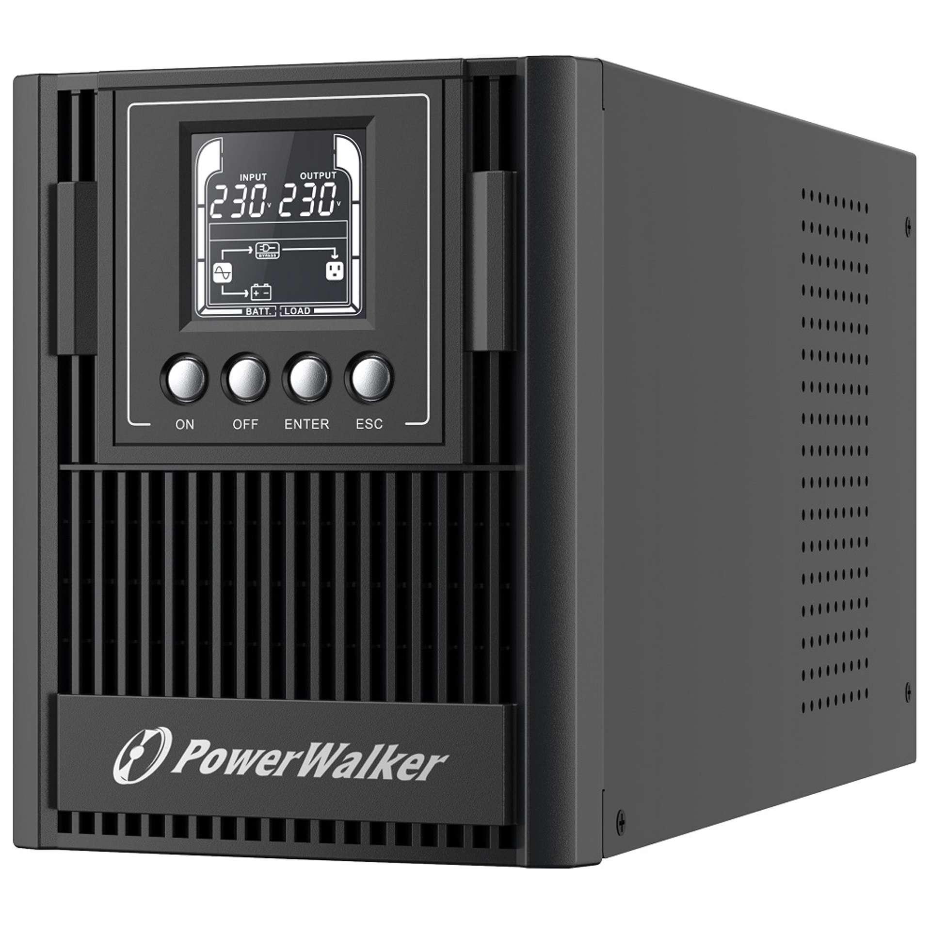 PowerWalker VFI 1000 AT UK Double-conversion (Online) 1 kVA 900 W 2 AC