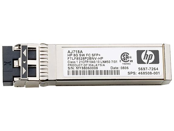 HPE 8Gb Short Wave Fibre Channel SFP+ 1 Pack Transceiver network trans