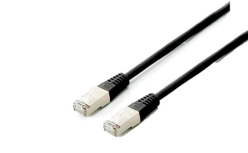 Equip Cat.6A Platinum S/FTP Patch Cable. 10m. Black