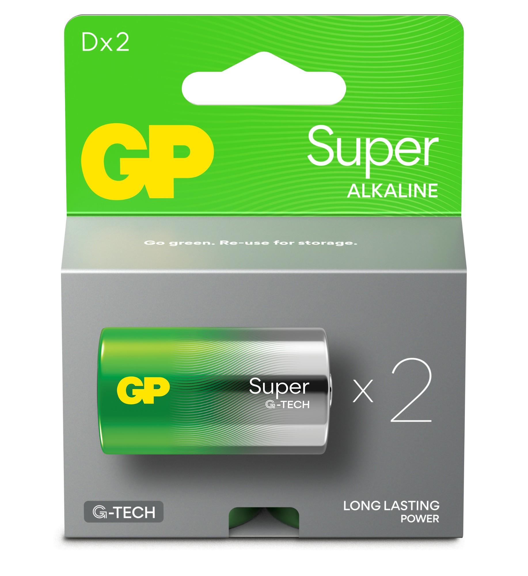 GP Batteries Super Alkaline GP13A Single-use Battery D. LR20