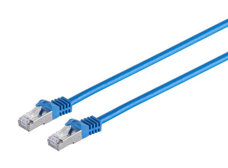 Microconnect SFTP70025B networking cable Blue 0.25 m Cat7 S/FTP (S-STP