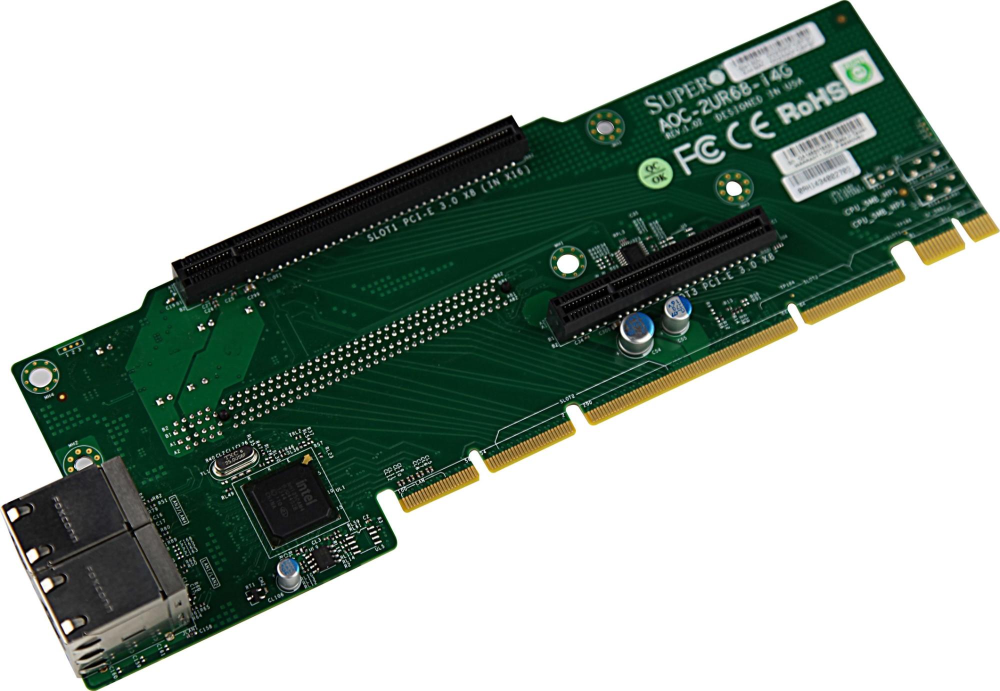 Supermicro AOC-2UR68-I4G network card Internal Ethernet 1000 Mbit/s