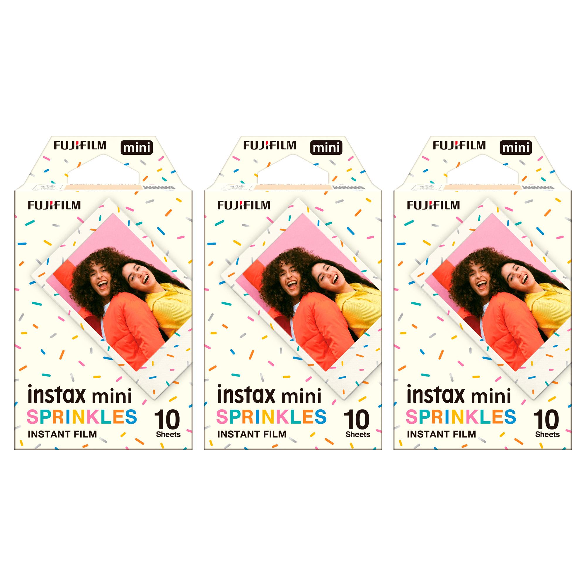 Fujifilm Instax Mini Instant Photo Film - Sprinkles - Pack of 30