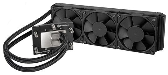 Silverstone XE360-SP5 Processor All-in-one liquid cooler 12 cm Black 1