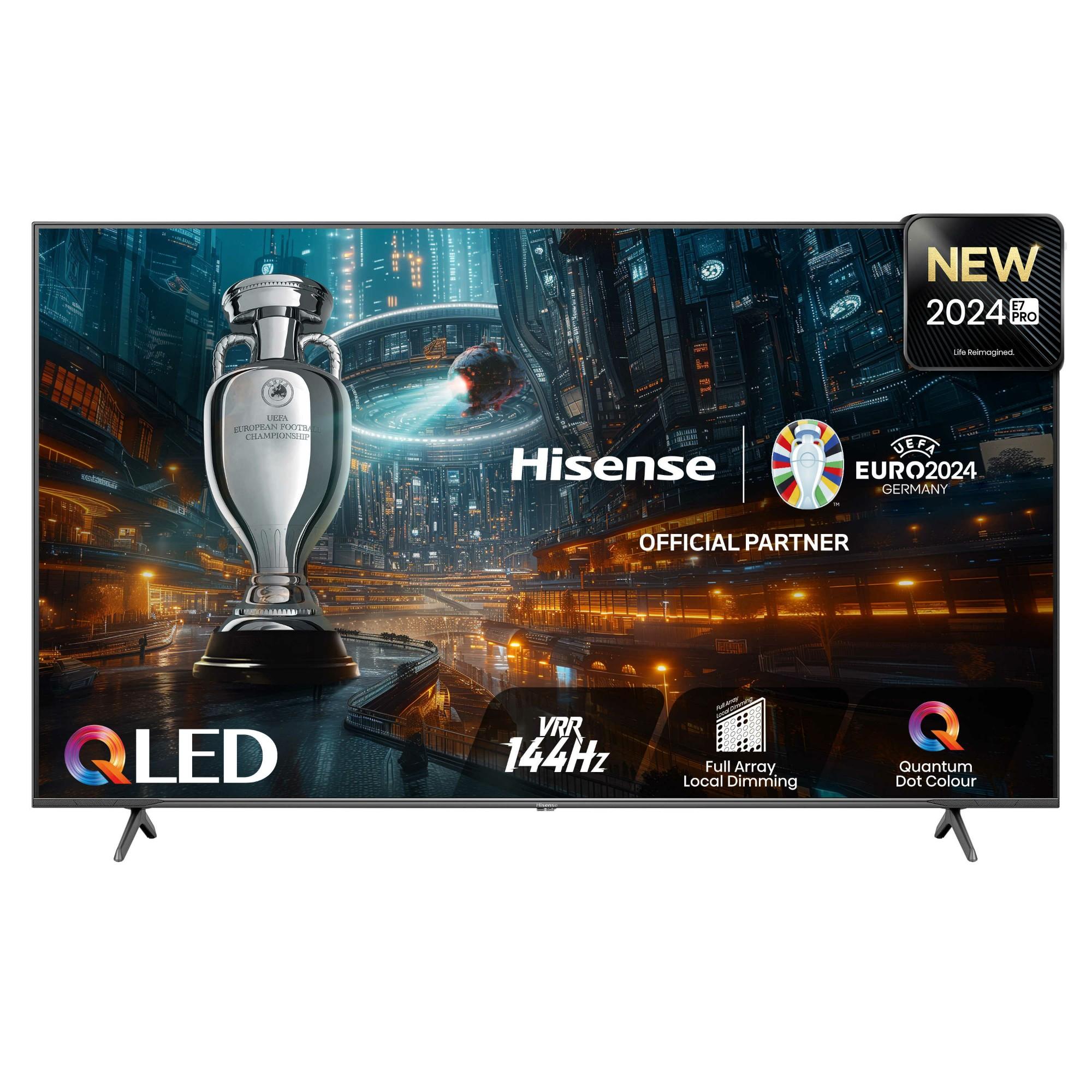 Hisense 65E7NQTUK PRO TV 165.1 cm (65") 4K Ultra HD Smart TV Wi-F