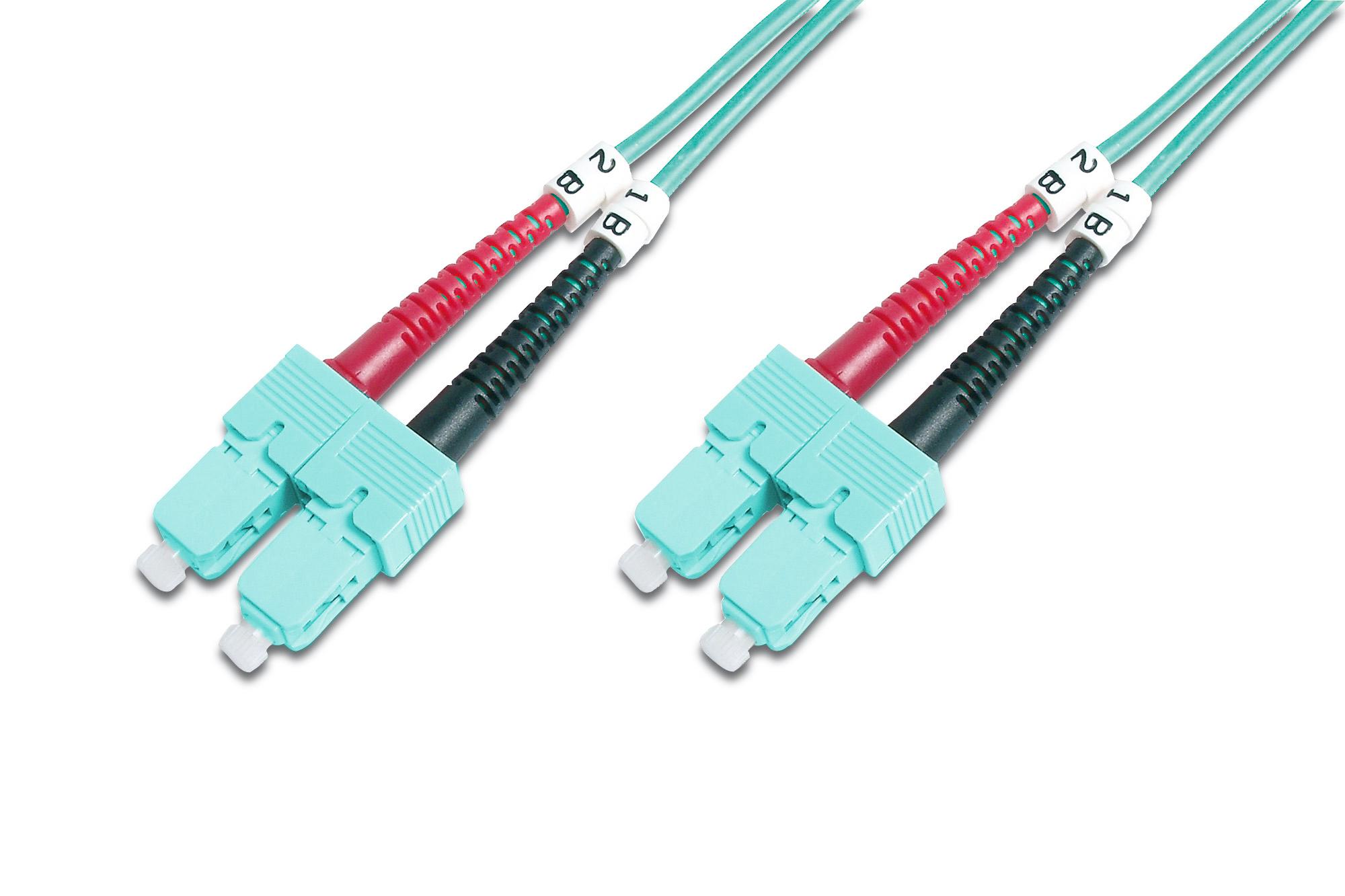 Digitus Fiber Optic Multimode Patch Cord. OM 3. SC / SC