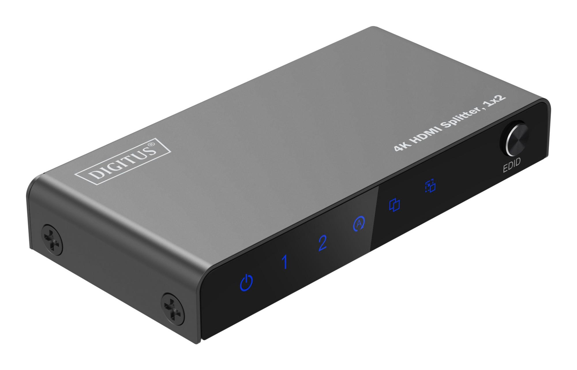 Digitus 4K HDMI Splitter. 1x2