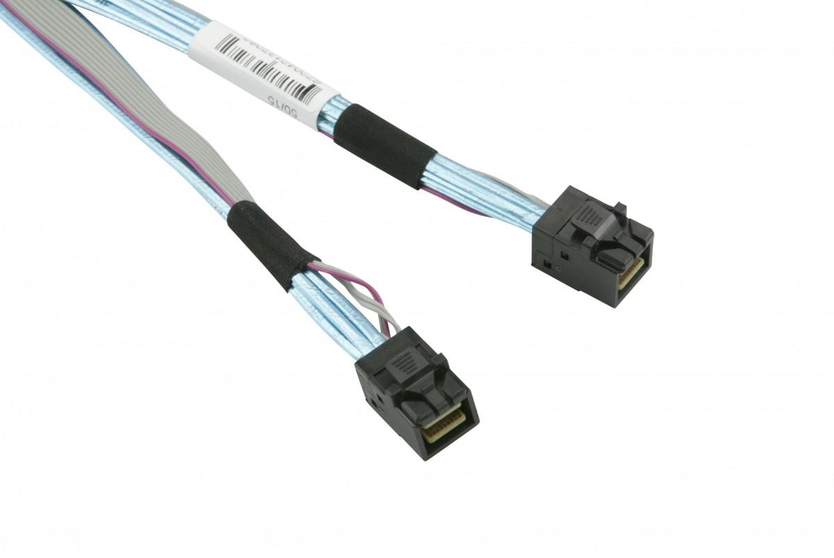 Supermicro CBL-SAST-0531-01 Serial Attached SCSI (SAS) cable 0.8 m Gre