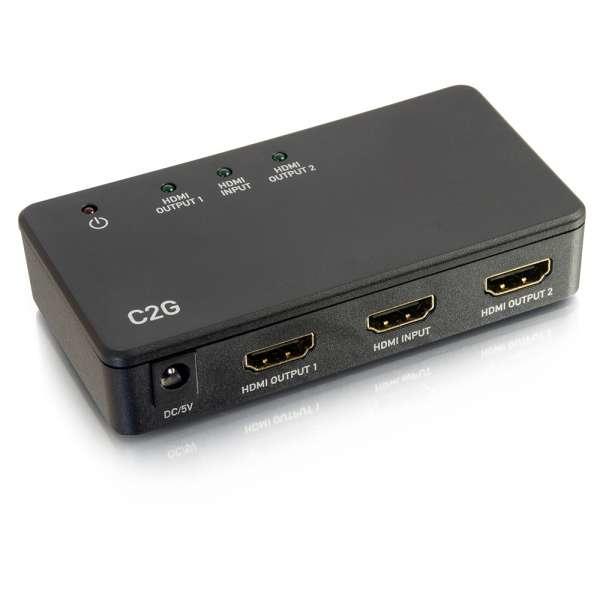 C2G 2-Port HDMI[R] Splitter 4K30