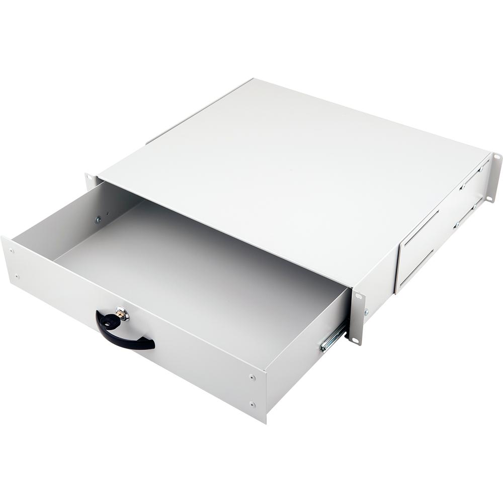 LevelOne Equip 280843 EZD-2-G Cabinet Drawer; 2U; Grey