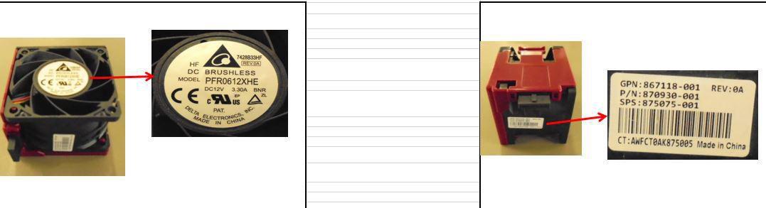 HPE Standard Fan Assembly Module Dl380