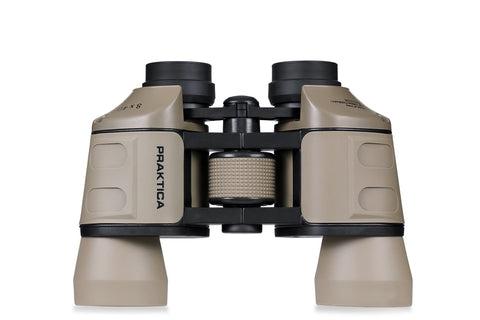 PRAKTICA Falcon 8x40mm Wide Angle Porro Prism Field Binoculars - Sand (Binoculars Only)