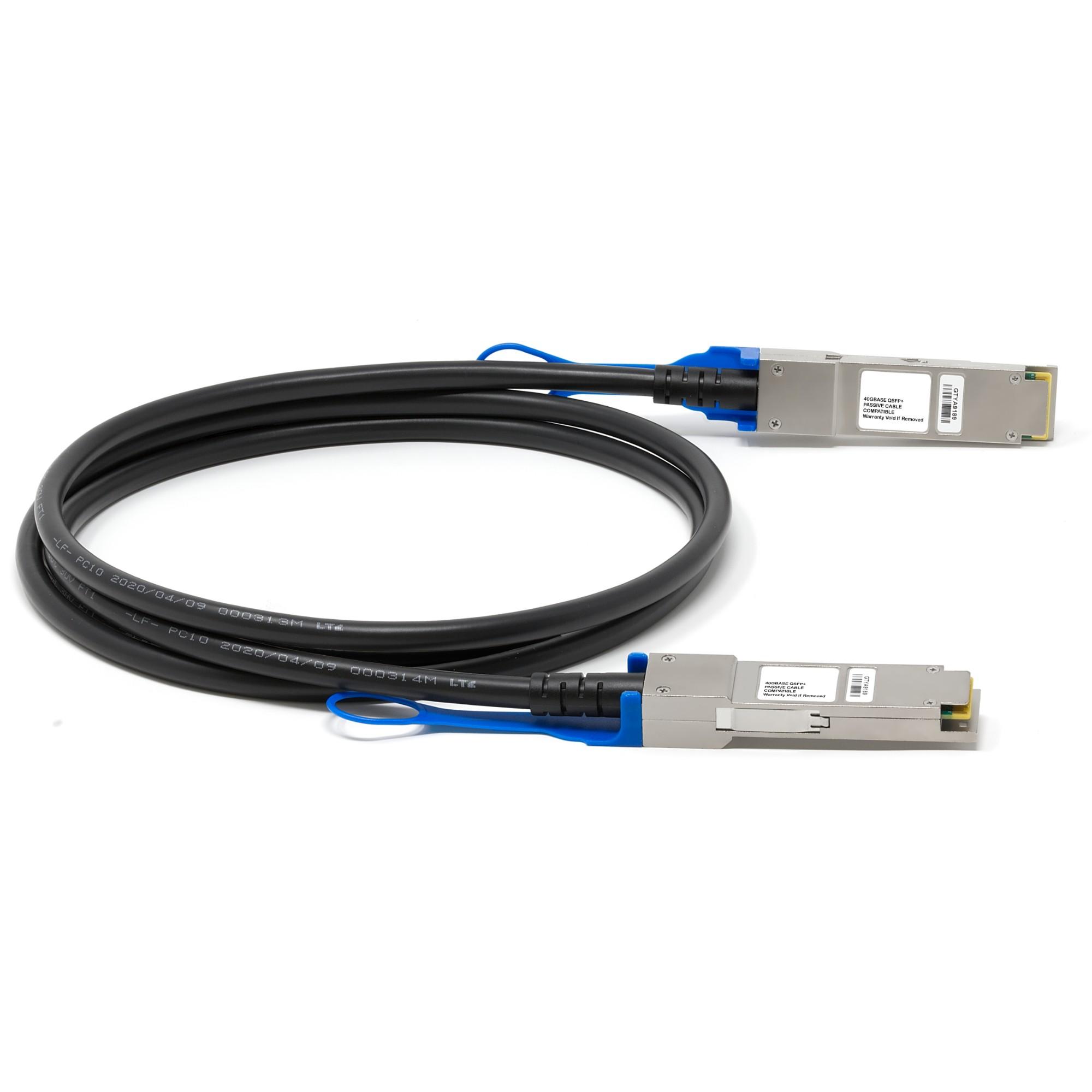 Origin Storage Cisco Compatible Direct Attach Copper Twinax Cable QSFP