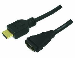 LogiLink HDMI/HDMI. 5.0m HDMI cable 5 m HDMI Type A (Standard) Black