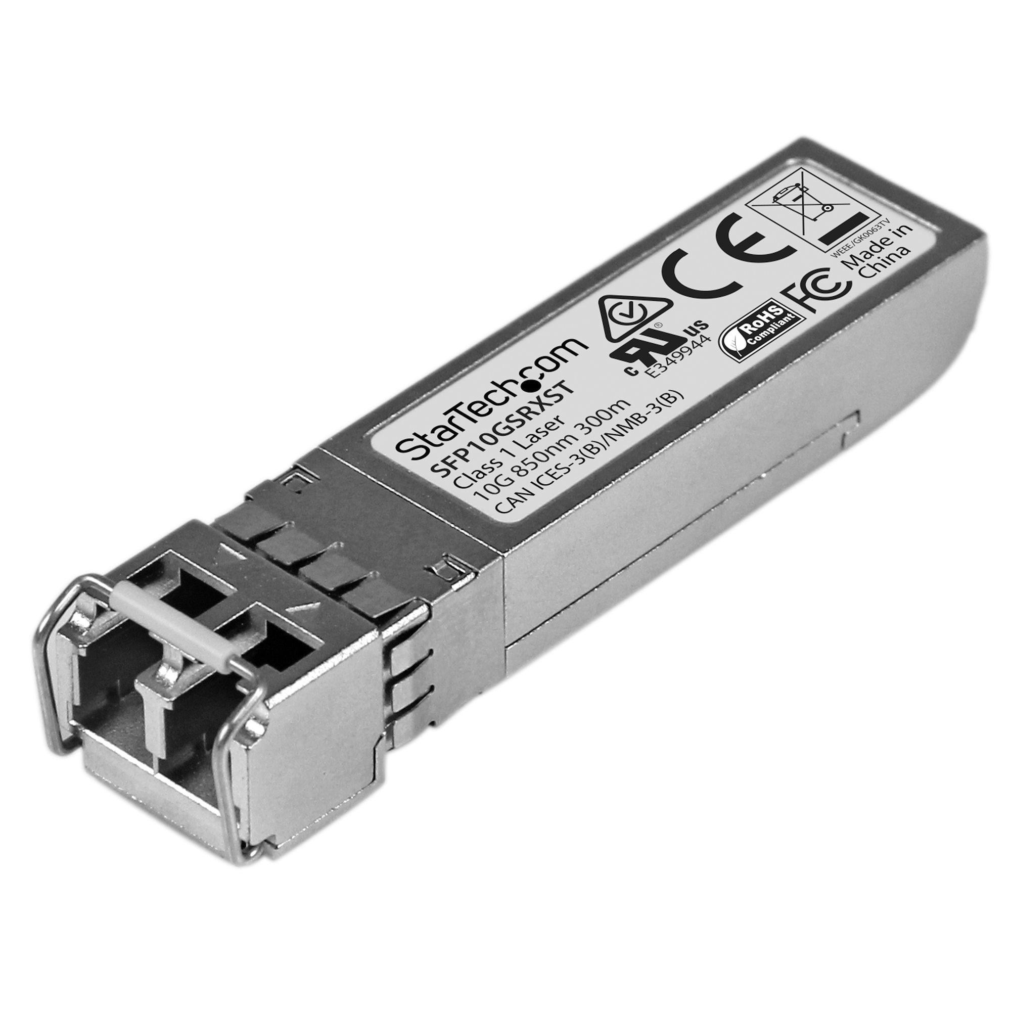 StarTech.com Cisco SFP-10G-SR-X Compatible SFP+ Transceiver Module - 1