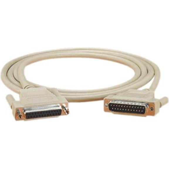 Black Box BC00702 Serial Cable White 1.8 M DB25