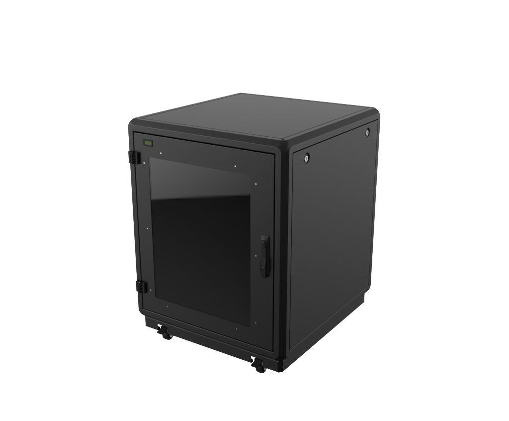 Lanview RDLAK12U751BL rack cabinet 12U Black