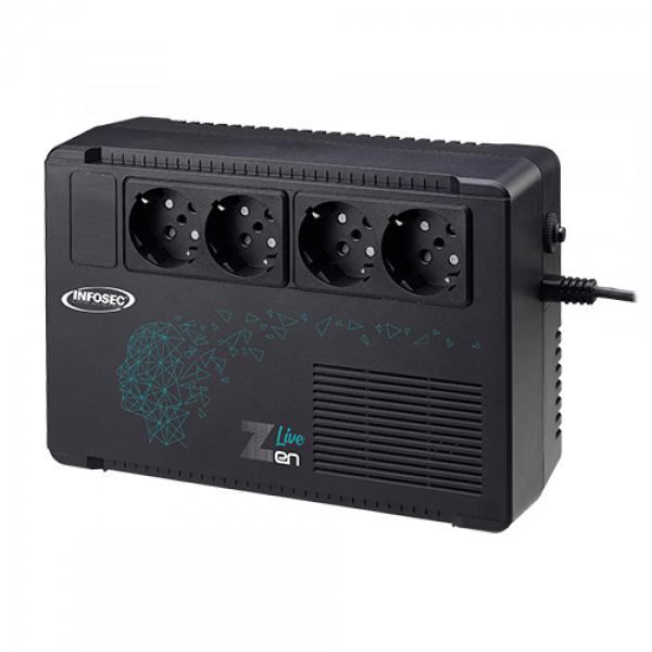 Infosec Zen Live 650 uninterruptible power supply (UPS) Line-Interacti