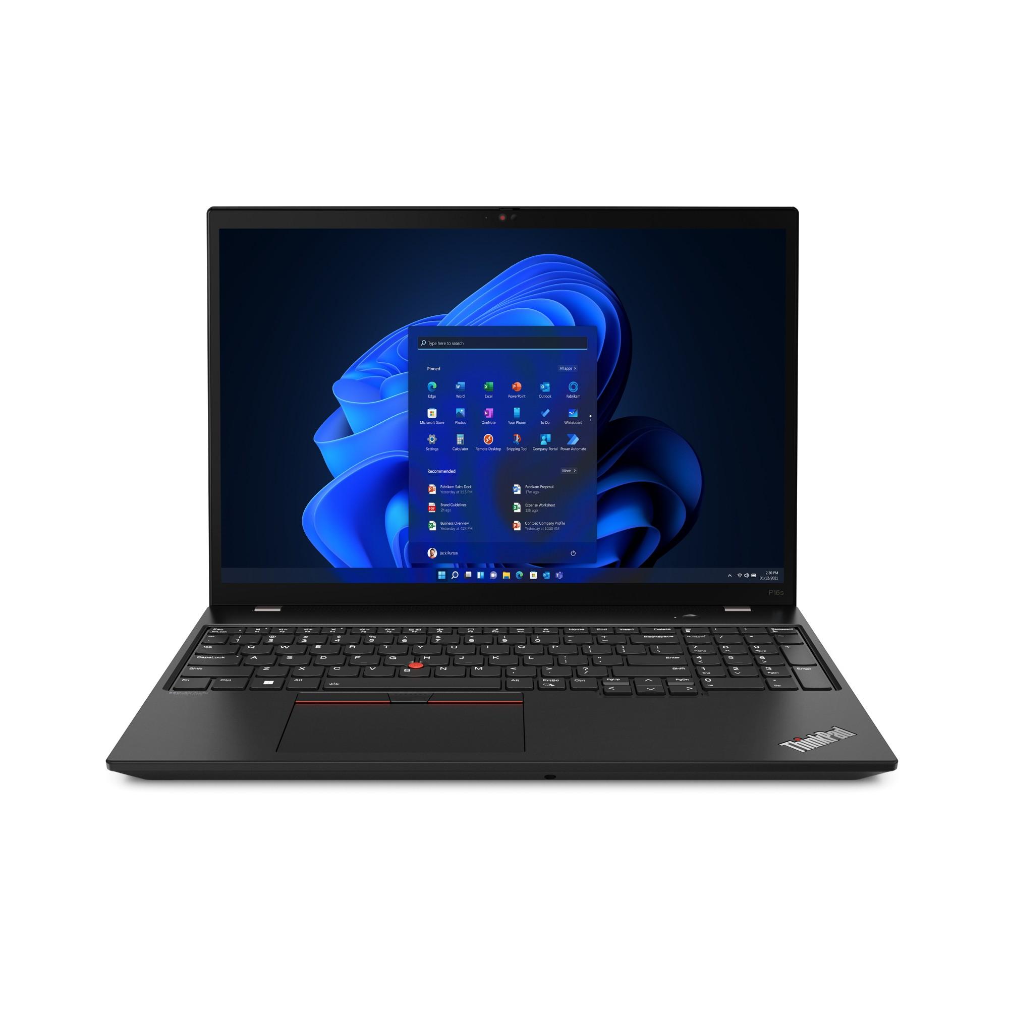 Lenovo ThinkPad P16s AMD Ryzen™ 7 PRO 7840U Mobile Workstation 40.6 Cm