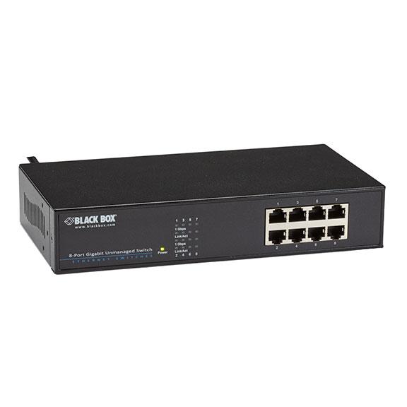 Black Box LGB408A-R2 Network Switch Unmanaged Gigabit Ethernet (10/100