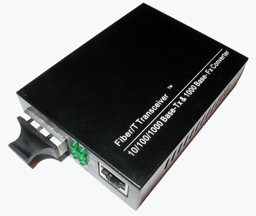 Insixt 1000Base to 1000Base Gigabit Fibre Media Optic Converter SC (Mu