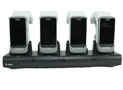 Zebra CRD4S-RFD8500-1R charging station organizer Freestanding Black