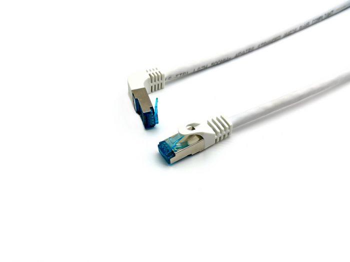 LevelOne Equip 605800 Cat.6A S/FTP Patch Cable; Angeld to Straight ; 1