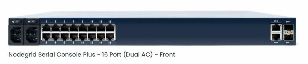 ZPE Nodegrid Serial Console Plus 16-port Cisco Rolled. Dual AC. 4-Core