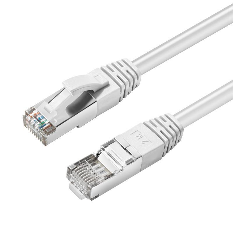 Microconnect SSTP60025W networking cable White 0.25 m Cat6 S/FTP (S-ST