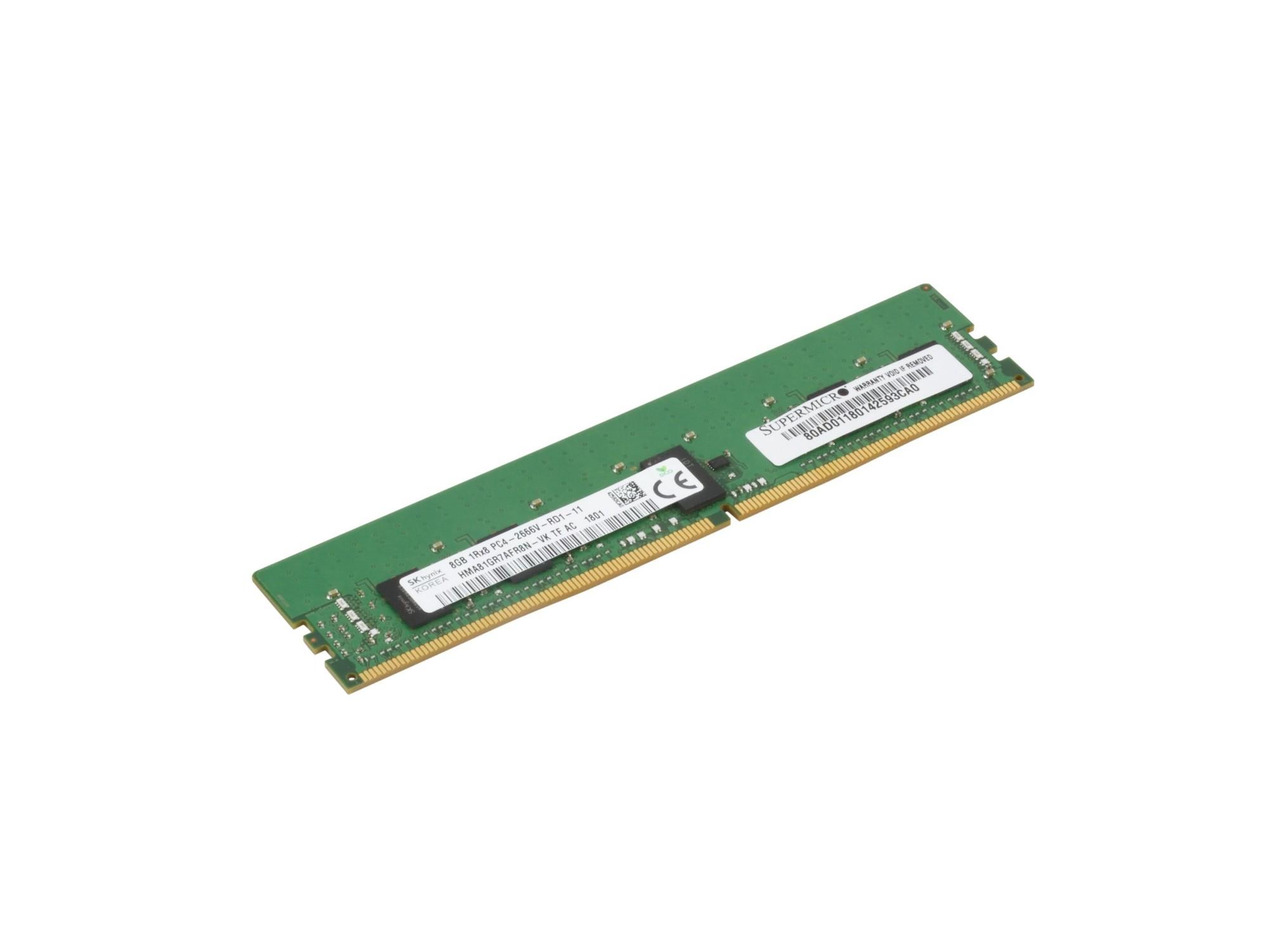 Supermicro MEM-DR480L-HL02-ER26 memory module 8 GB 1 x 8 GB DDR4 2666