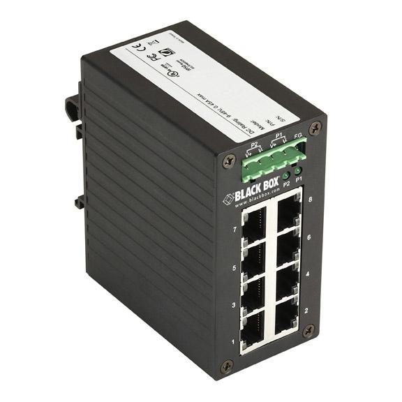 Black Box LGH008A Network Switch Unmanaged Gigabit Ethernet (10/100/10