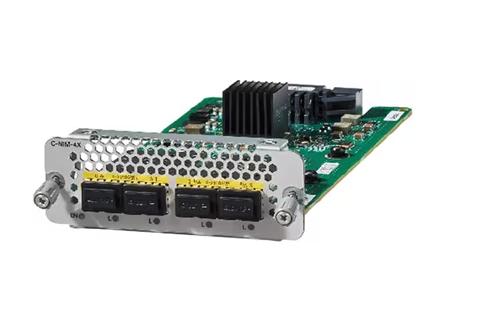 Cisco C-NIM-4X= network switch module 10 Gigabit Ethernet. Gigabit Eth