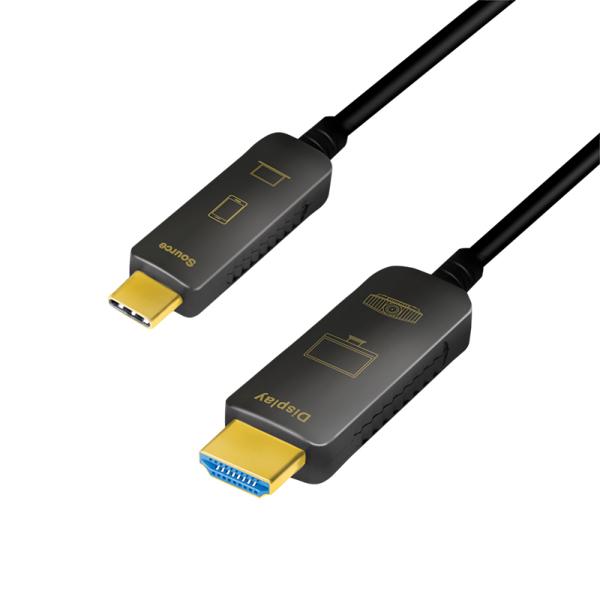 LogiLink CUF0101 video cable adapter 15 m USB Type-C HDMI Type A (Stan