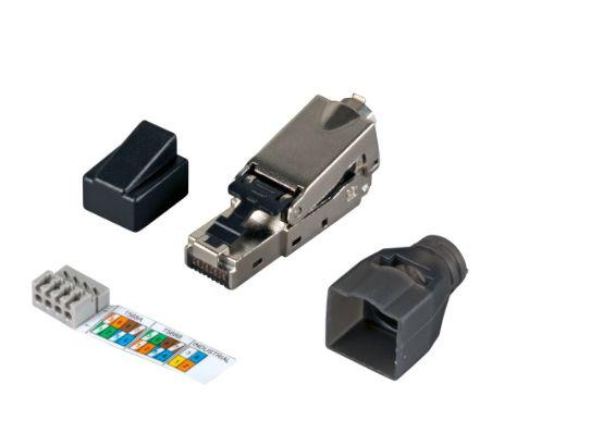 Microconnect KON027 wire connector RJ45 Black