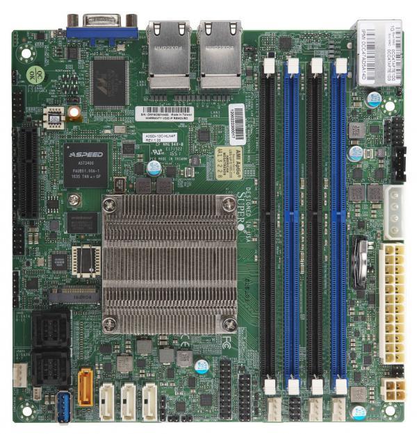 Supermicro A2SDI-8C-HLN4F mini ITX